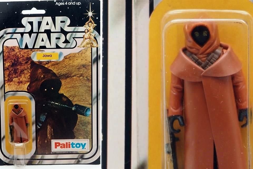 Una compañía de subastas vendió una rara figura de acción de 'Star Wars' en poco más de 26 mil dólares.