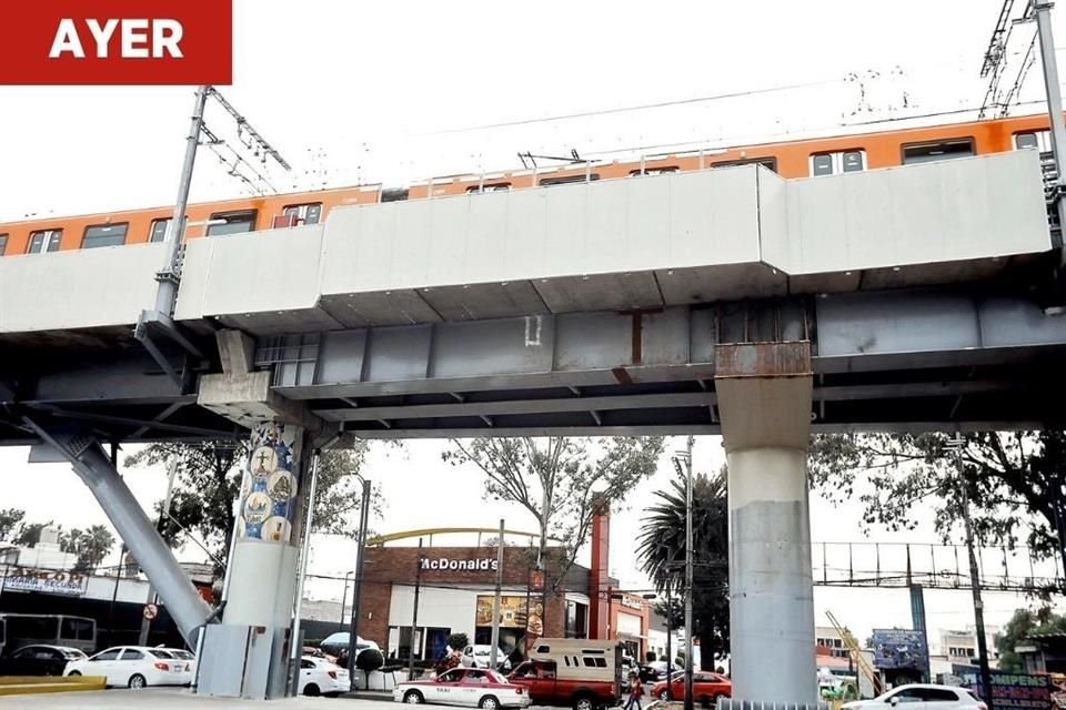 Así luce el Metro después de su rehabilitación.