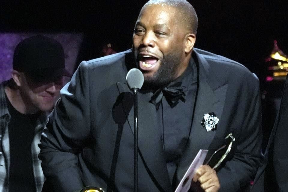 El rapero Killer Mike ganó 3 Grammys este domingo, pero luego fue detenido por la policía por supuesta agresión; lo liberan horas después.