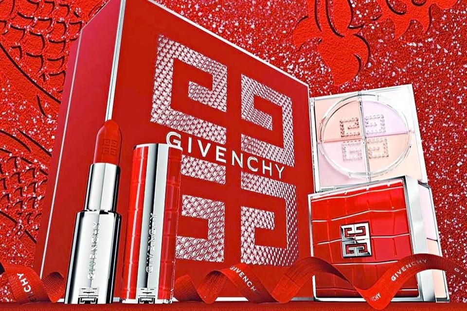 Givenchy Parfums comparte dos ediciones limitadas del labial Le Rouge Interdit Intense Silk y del polvo suelto Prisme Libre.