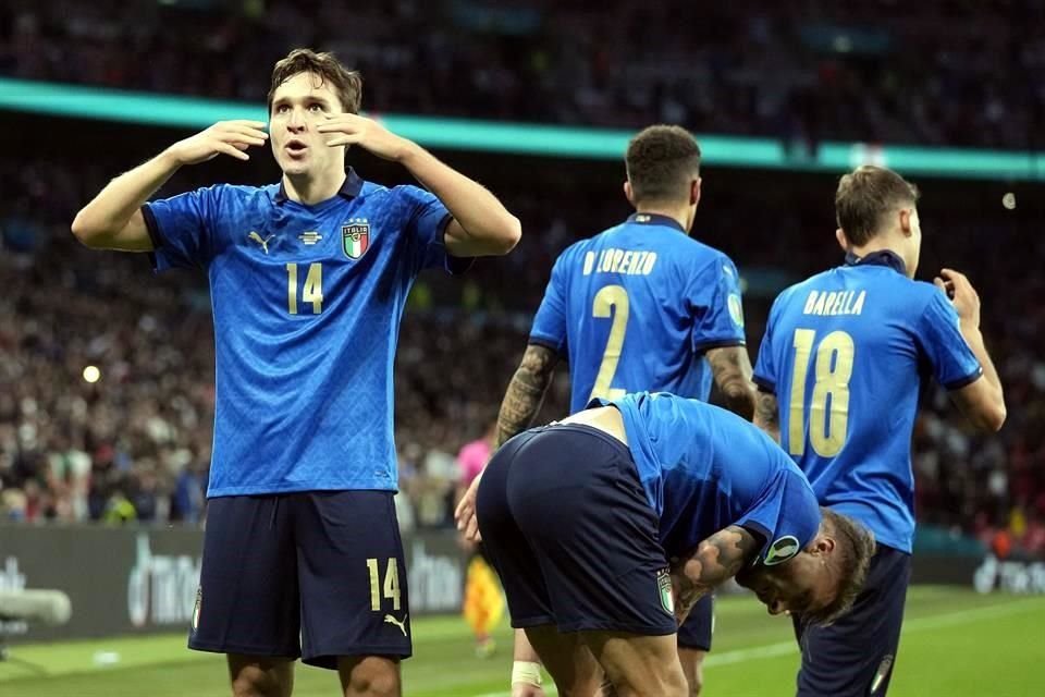 Federico Chiesa terminó una gran jugada y le dio el pase a Italia para disputar la Final.