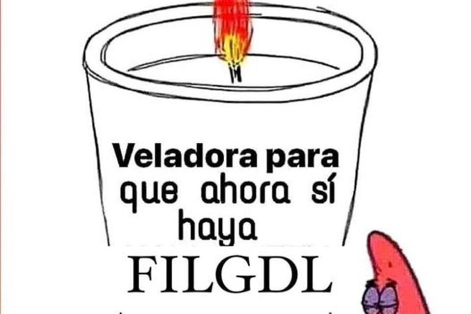 El Rector de la UdeG 'prendió' una veladora virtual para que hora sí haya Feria Internacional del Libro con actividades presenciales.