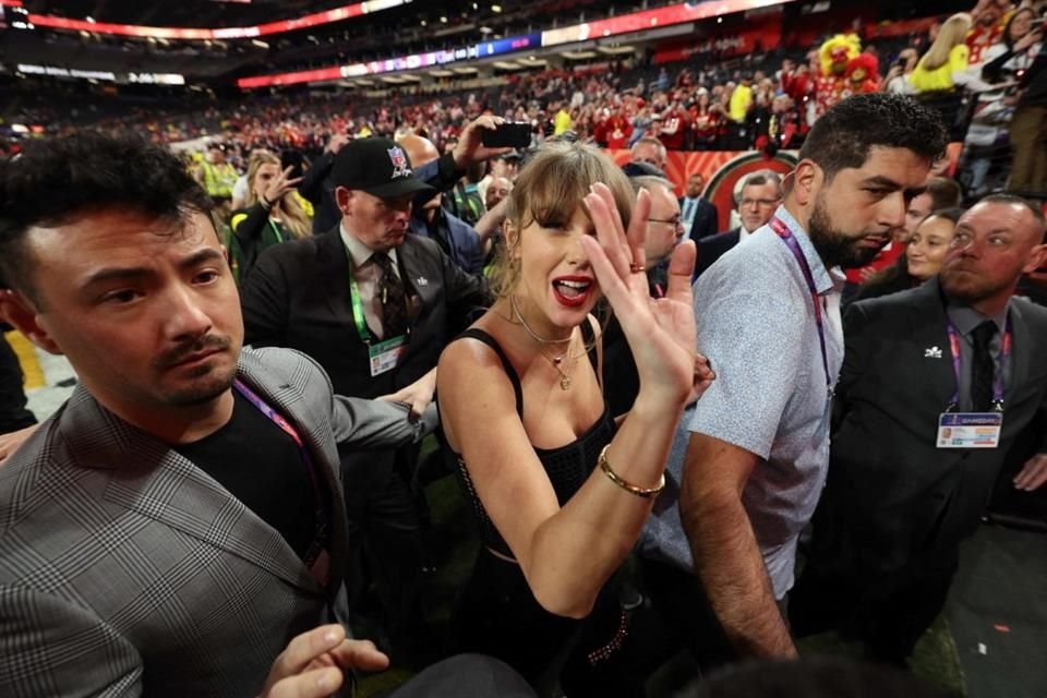 Swift lloró al ver ganar a Travis Kelce.