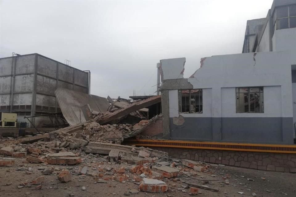 El saldo de la explosión fueron dos personas fallecidas, no se reportaron heridos.