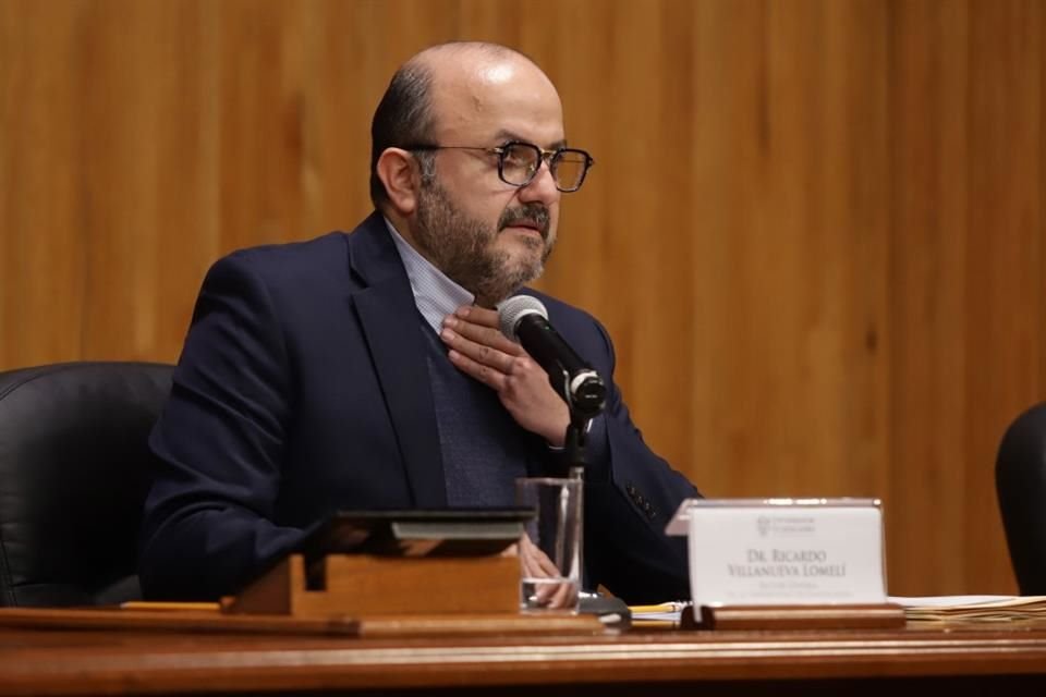 Ricardo Villanueva, rector de la UdeG, quien trabajó con Alberto Lamas, dijo que espera que su caso se trate con legalidad y que no se lleve a la arena política.
