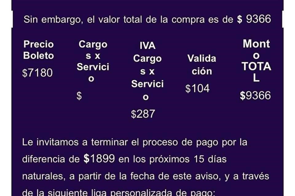 Fans que compraron boletos para concierto de Luis Miguel se toparon con la 'sorpresa' de que hubo un error y tendrán que pagar más.