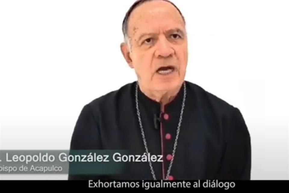 En la grabación difundida aparecen 38 representantes de la Iglesia católica