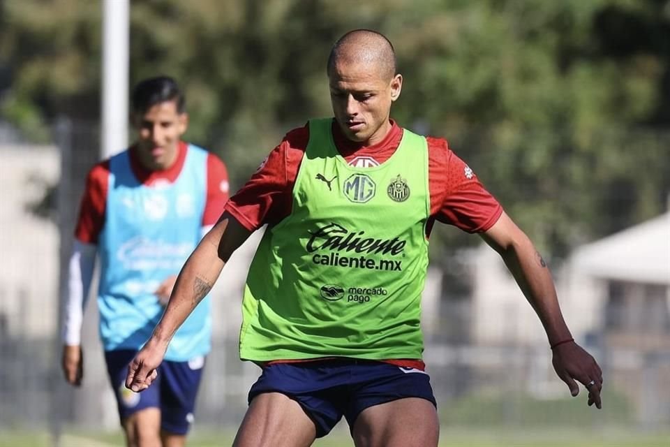 Javier 'Chicharito' Hernández no juega un partido desde hace ocho meses.