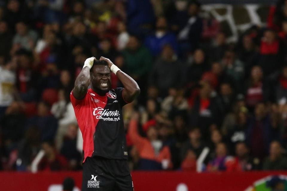 El delantero Jordy Caicedo se perderá el partido de mañana ante su ex equipo Tigres.