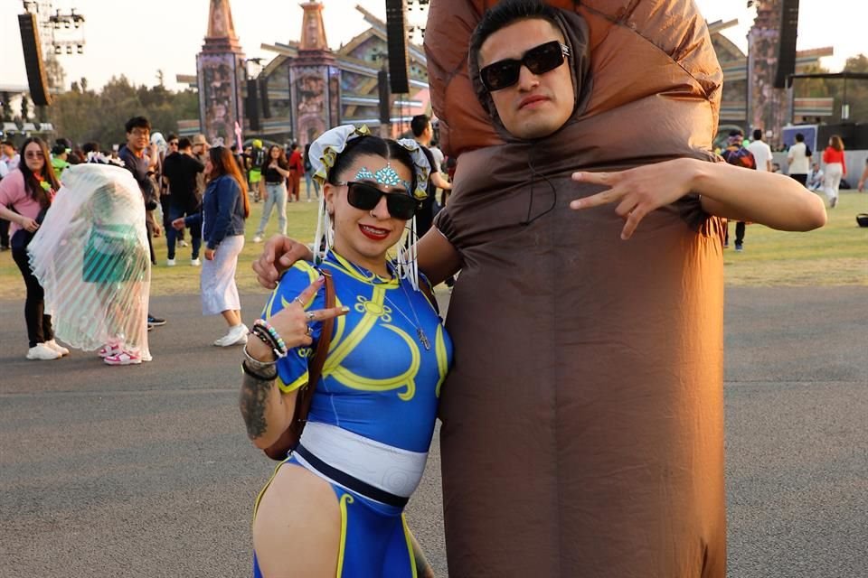 La mismísima Chun-Li, de Street Fighter, asistió al Autódromo.