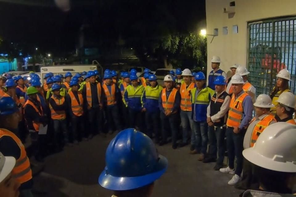 Cerca de 400 trabajadores de SIAPA intervendrán en limpieza de infraestructura pluvial, de día y de noche.