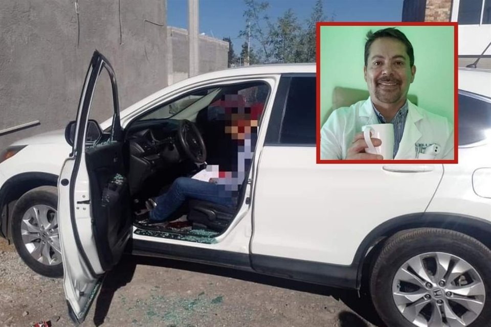 Zavala, médico de profesión, fue atacado mientras estaba a bordo de su automóvil.