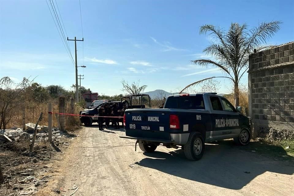 En la colonia Tetecolala de Tepoztlán un hombre fue hallado asesinado a tiros.