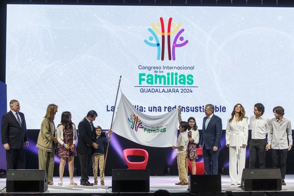 El Congreso Internacional de las Familias se realizó en la Expo Guadalajara.