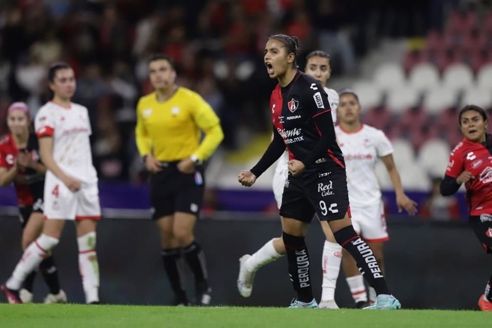 Paola García, delantera de Atlas Femenil tiene claros los objetivos grupales.