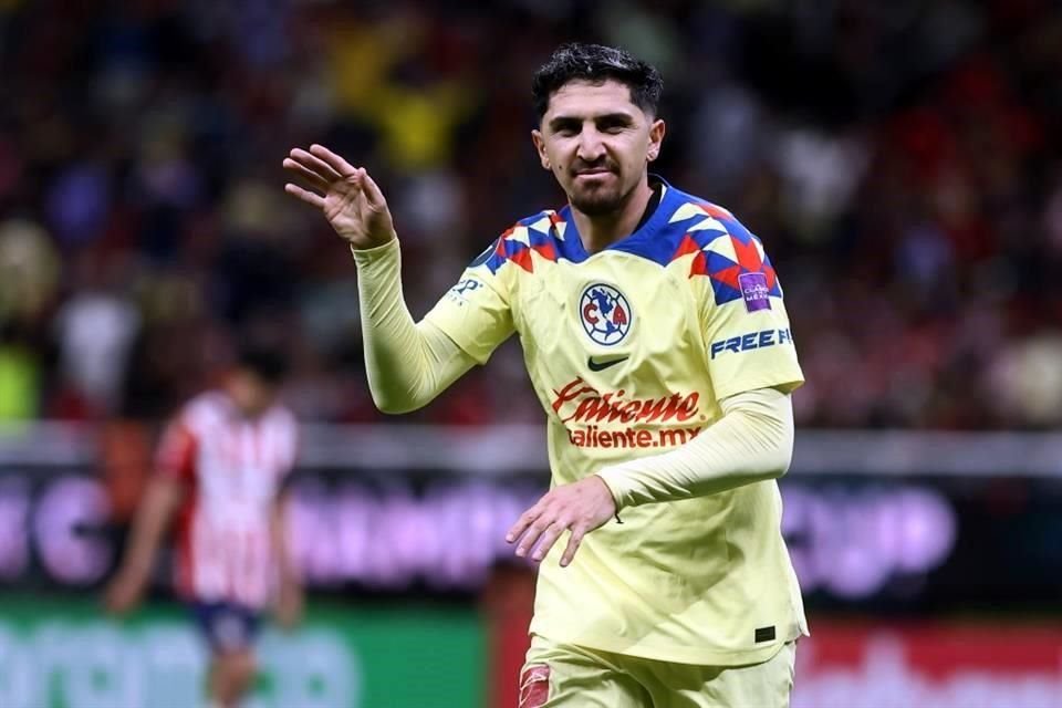 Valdés anotó el segundo para los azulcremas.