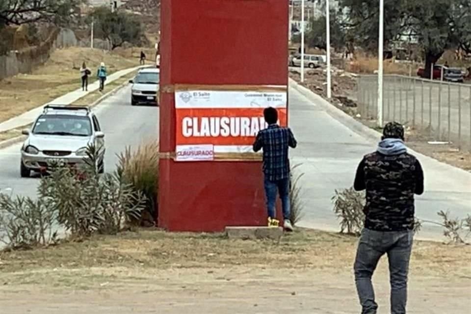 El fraccionamiento El Mirador fue clausurado por fallas en materia de agua, pero el sello fue levantado.