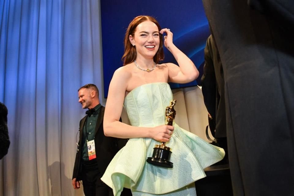Emma Stone enloqueció con el tema 'I'm Just Ken'.