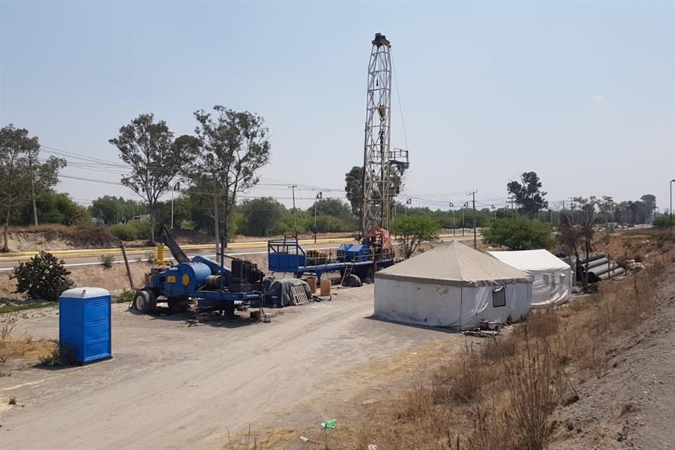 Las perforaciones buscan construir 11 pozos junto a la laguna y otros 9 en paralelo al Gran Canal del Desagüe. 