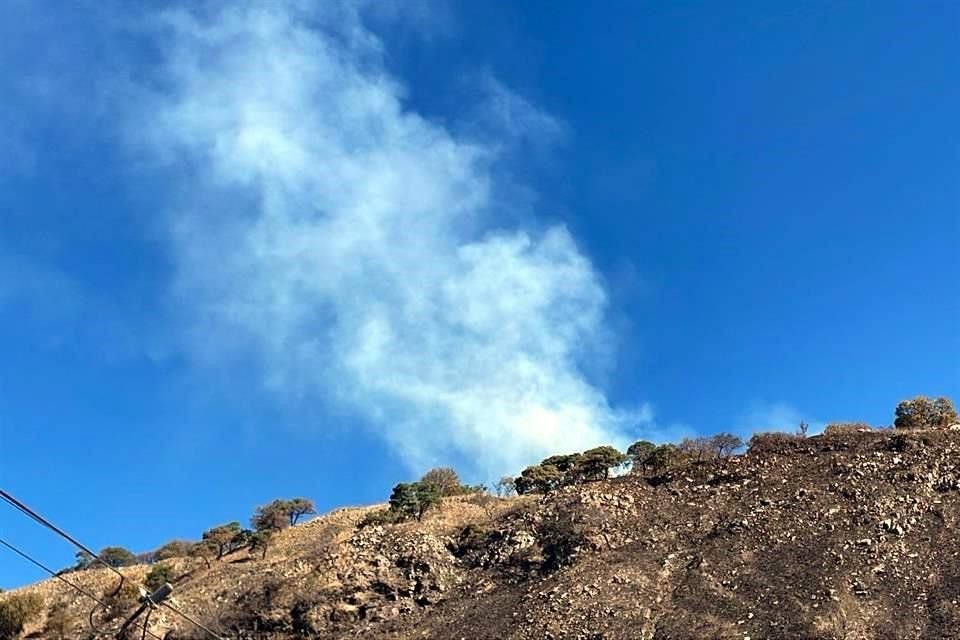 El nuevo incendio ocurrió en la misma zona que el día anterior.