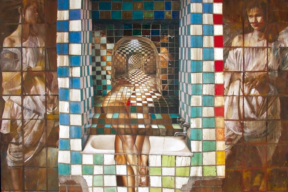 Los Angeles de la Conciencia, obra de Rafael Cauduro.