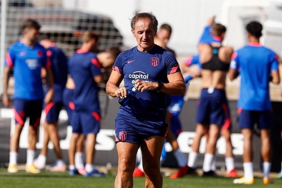 Ortega vive su última temporada con el Atlético de Madrid.