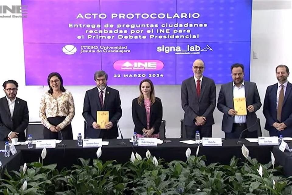 INE Y Signa Lab en Acto Protocolario.