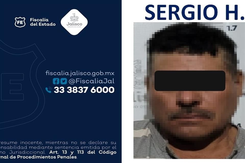 En Atotonilco El Alto, Sergio H. fue sorprendido por su hija abusando de una menor, por lo que fue enviado a prisión preventiva dos años.