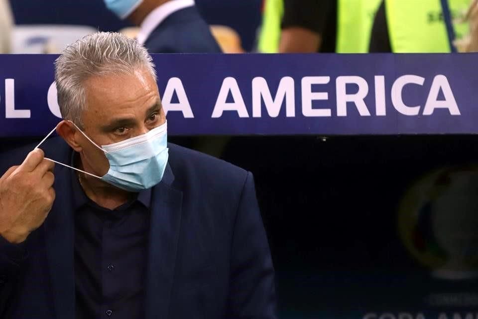 Tite lamentó la derrota.
