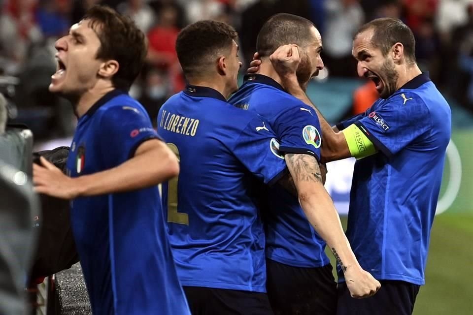 Leonardo Bonucci igualó los cartelones al minuto 66 para ponerle más emoción a la Final de la Euro.