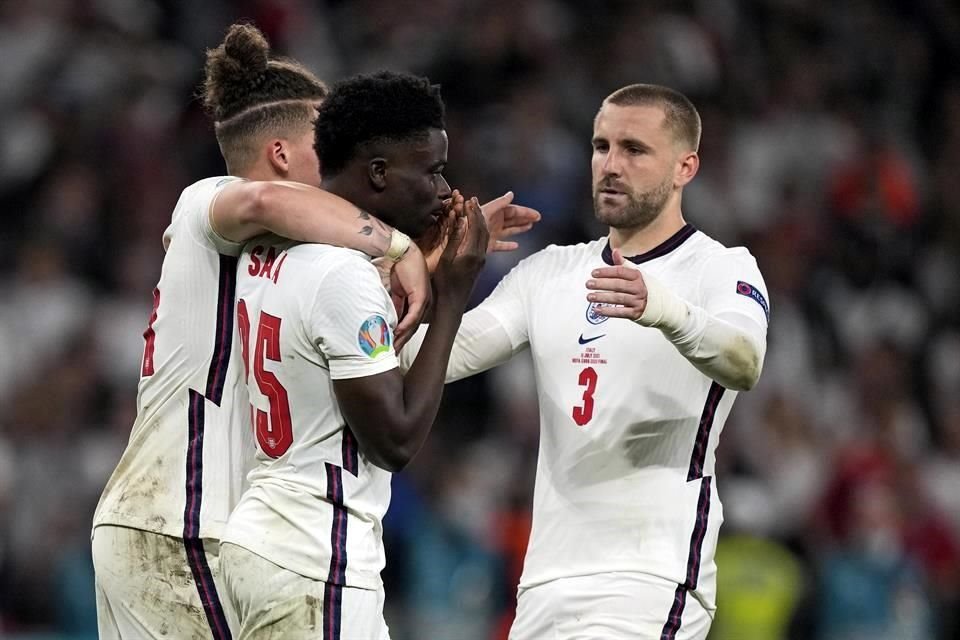 Tras sus fallos en la tanda de penales frente a Italia, Saka, Rashford y Sancho han recibido toda clase de insultos.
