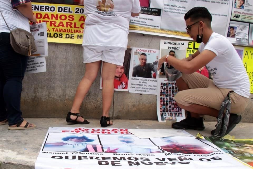 Ante esto, se reunieron en la Plaza de los Desaparecidos para exigir la intervención del Presidente Andrés Manuel López Obrador.