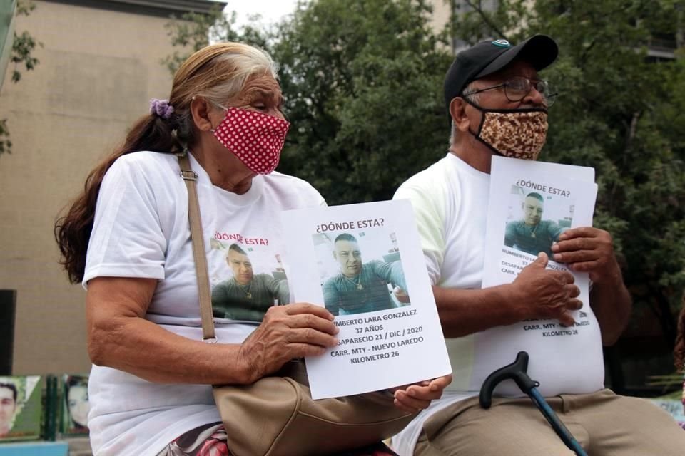 Juana María informó que como colectivo tienen el reporte de 123 personas desaparecidas en ese tramo carretero.