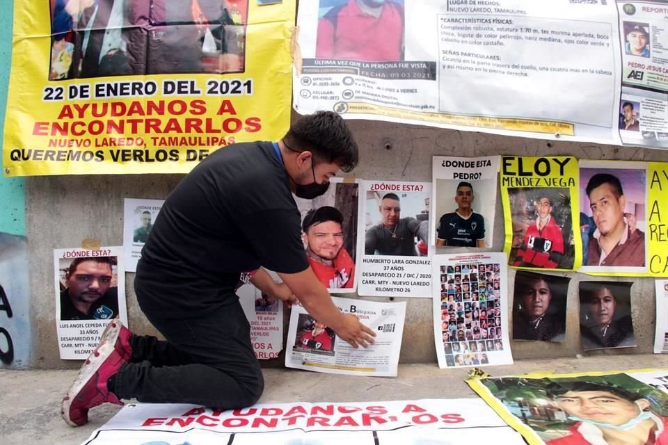 Los familiares de las personas desaparecidas en la vía a Laredo pedirán la intervención del Presidente para apoyar las indagatorias.