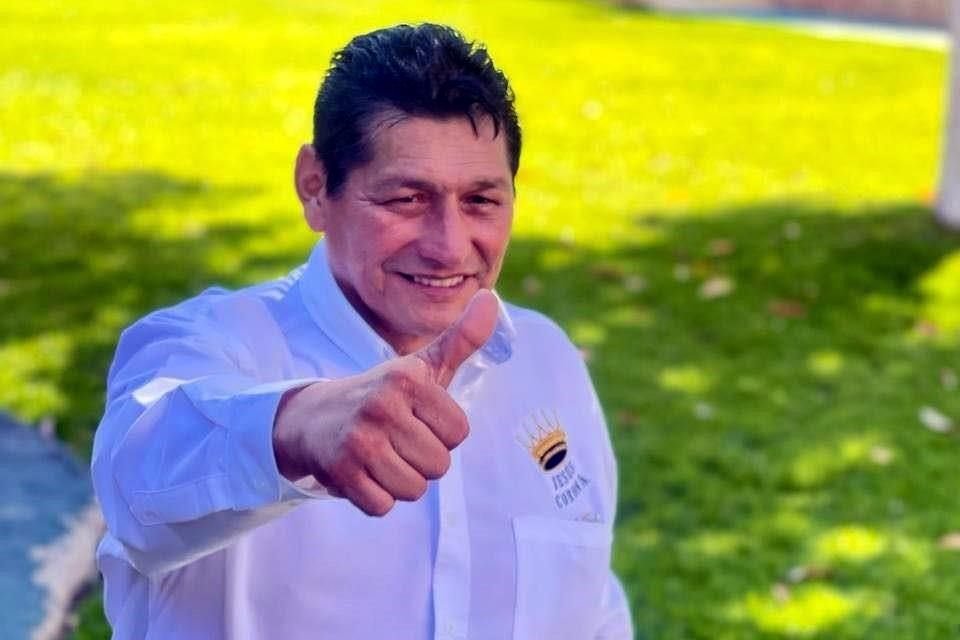 Jesús Corona Damián, candidato a la Alcaldía de Cuautla, Morelos, por la coalición 'Dignidad y Seguridad por Morelos, Vamos Todos'.