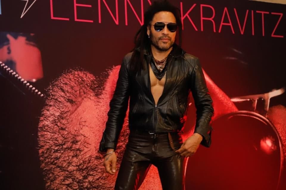 Kravitz recientemente visitó la capital mexicana para ofrecer una rueda de prensa y promover parte de su música nueva