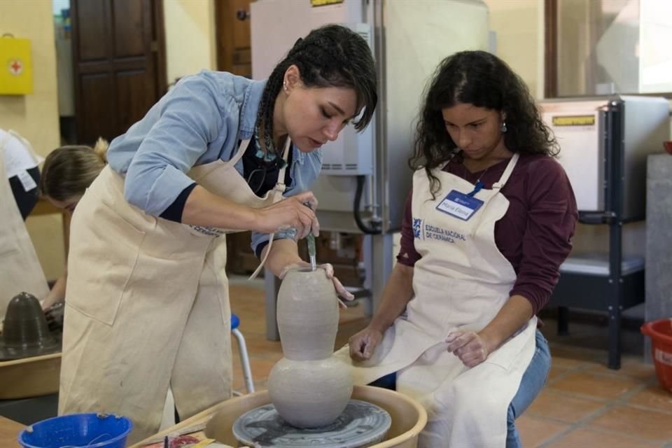La primera actividad de Heydari fue el miércoles 20 de marzo, en la Casa ITESO Clavigero.