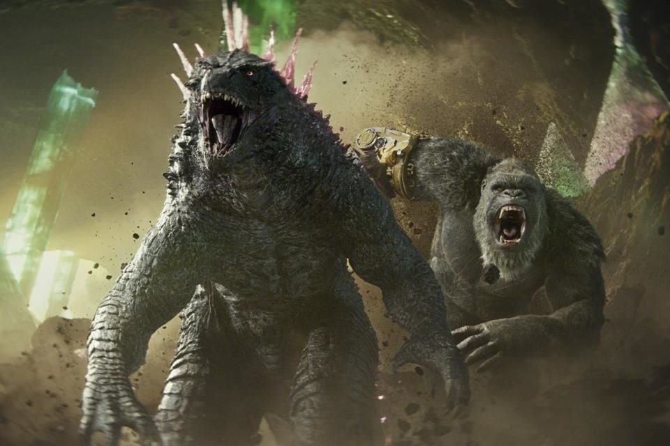 La cinta 'Godzilla y Kong: El Nuevo Imperio' logró un debut de 80 mdd en cines de EU y Canadá.