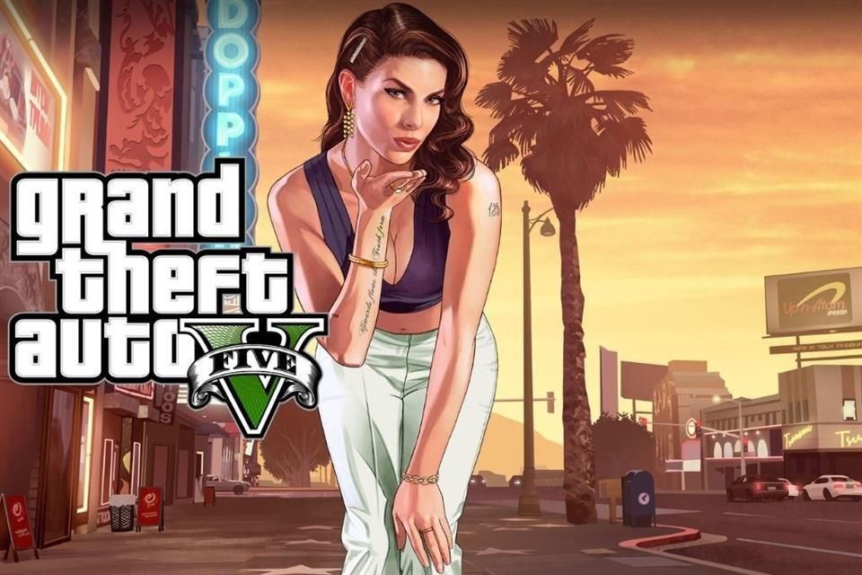 Grand Theft Auto V acumuló 2.9 por ciento de tiempo de juego durante 2023.