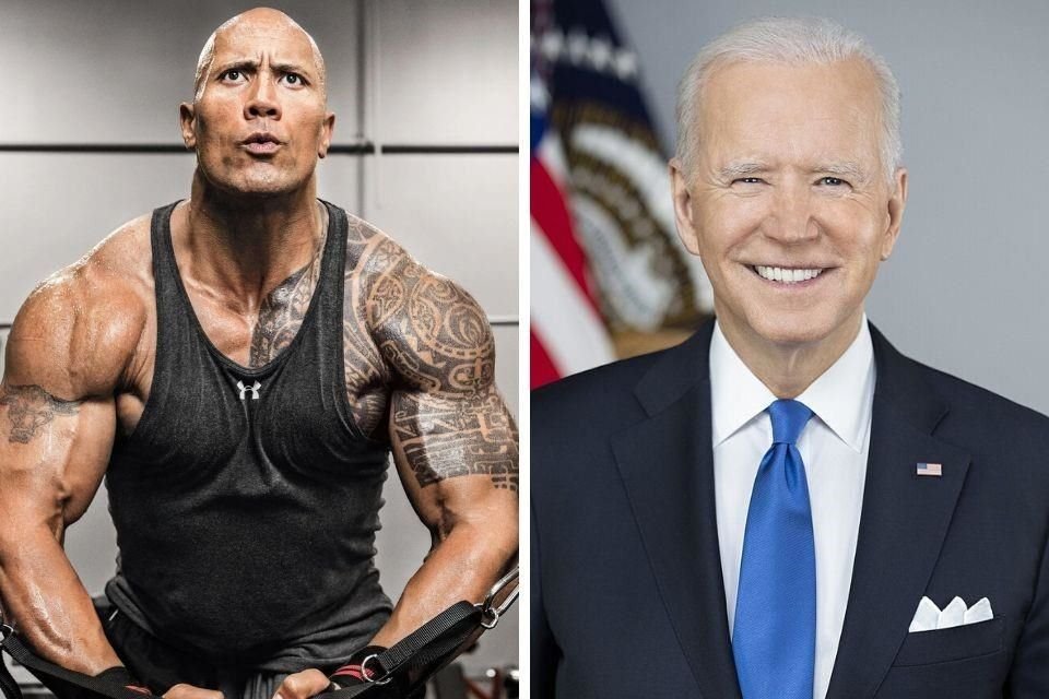 El actor Dwayne Johnson, 'La Roca', dijo que no respaldará en las próximas elecciones a Joe Biden.