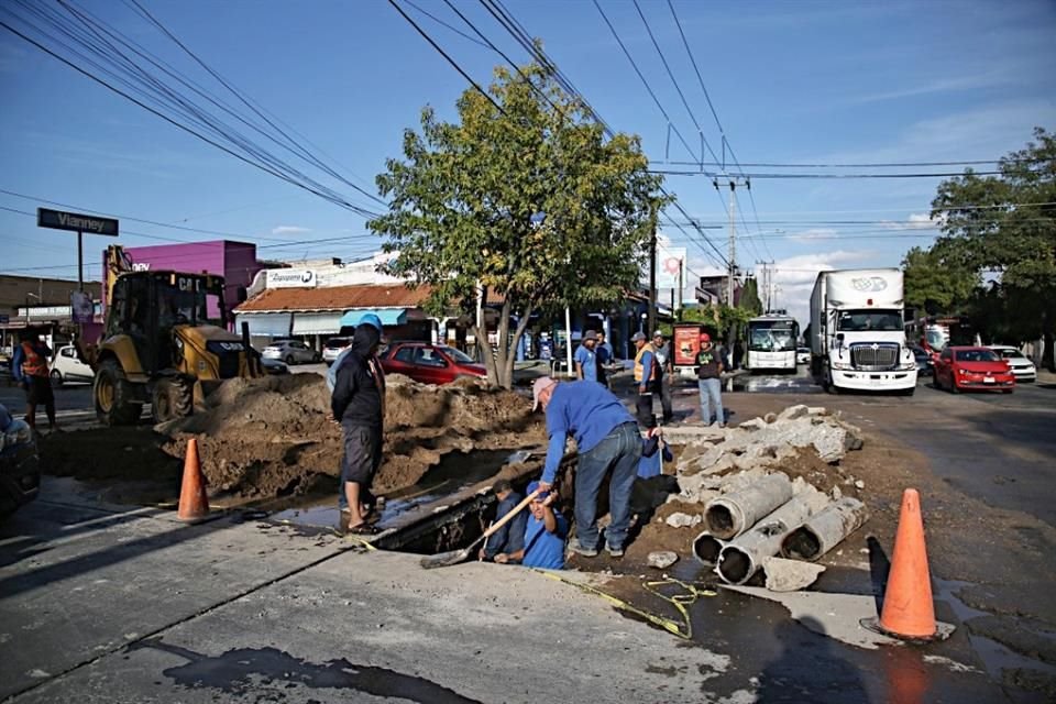 Para cambiar las tuberías se necesitan más de 8 mil millones de pesos.