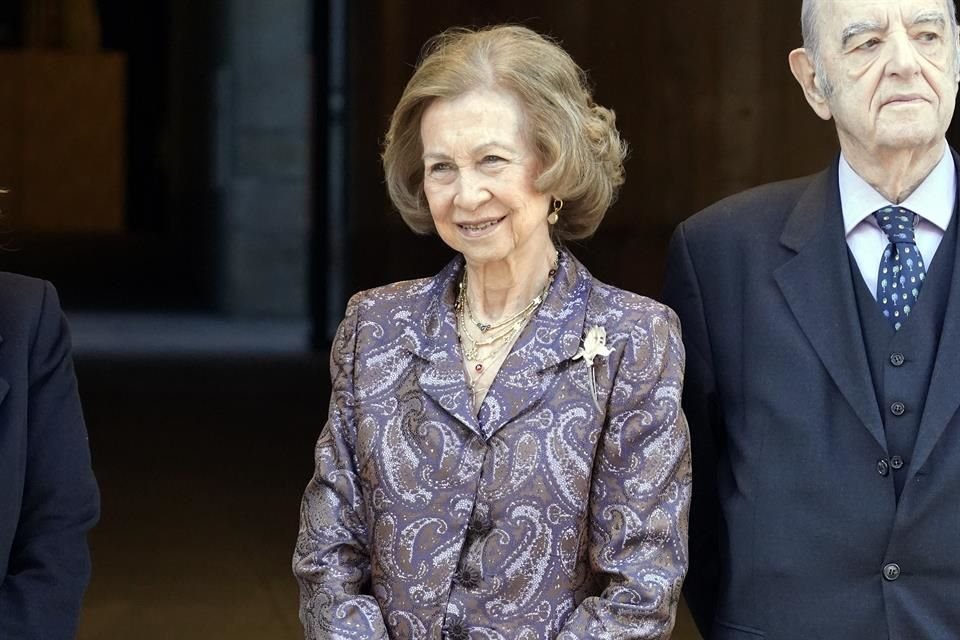 La Reina Sofía no había presentado semblante de malestar durante los eventos a los que acudió este fin de semana.