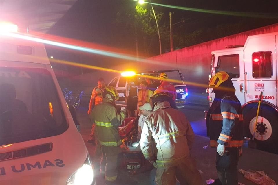 Al sito se movilizaron elementos de la Unidad Municipal de Protección Civil y Bomberos de Zapopan.