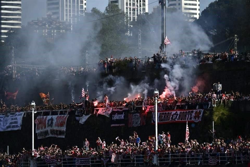 Locura en Bilbao.