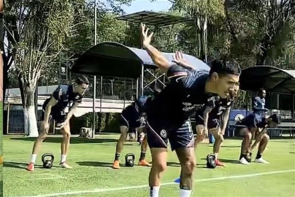 El América ha cuidado de que el jugador no salga en las redes sociales del equipo.