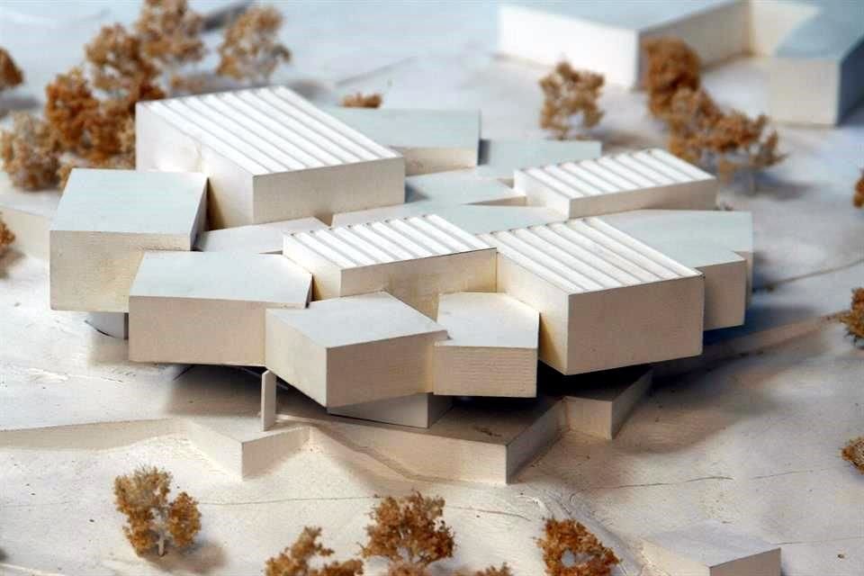 Maqueta del Museo de la Barranca. Estaría lista en 2023.