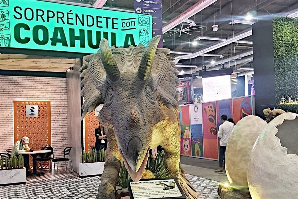 Coahuila promovió el turismo paleontológico.