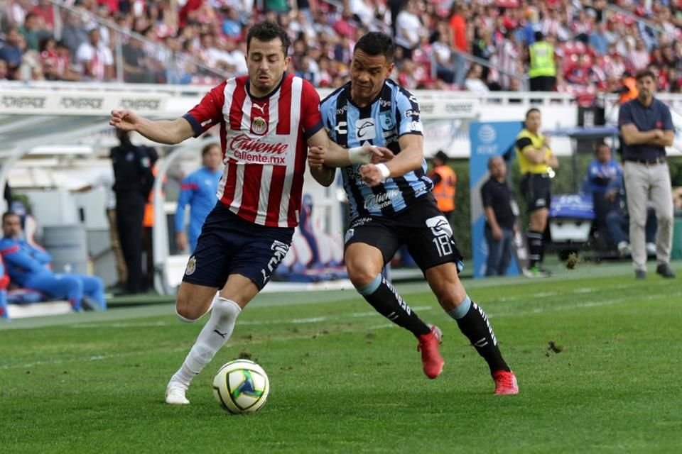 Solo dos puntos separan al Querétaro de las Chivas, que se enfrentan el sábado en el Estadio AKRON.