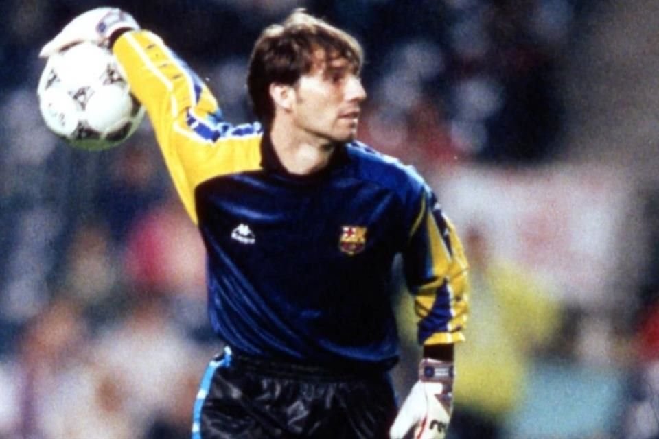 Jesús Angoy tuvo un paso insípido como portero del Barcelona.
