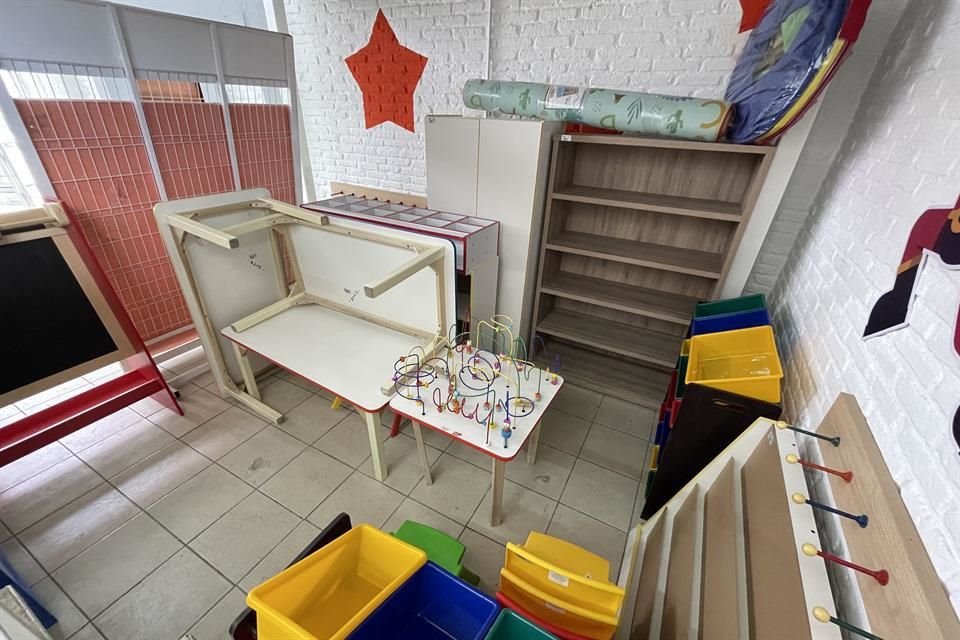 Además, la ludoteca de la Biblioteca de Severo Galindo está inservible.